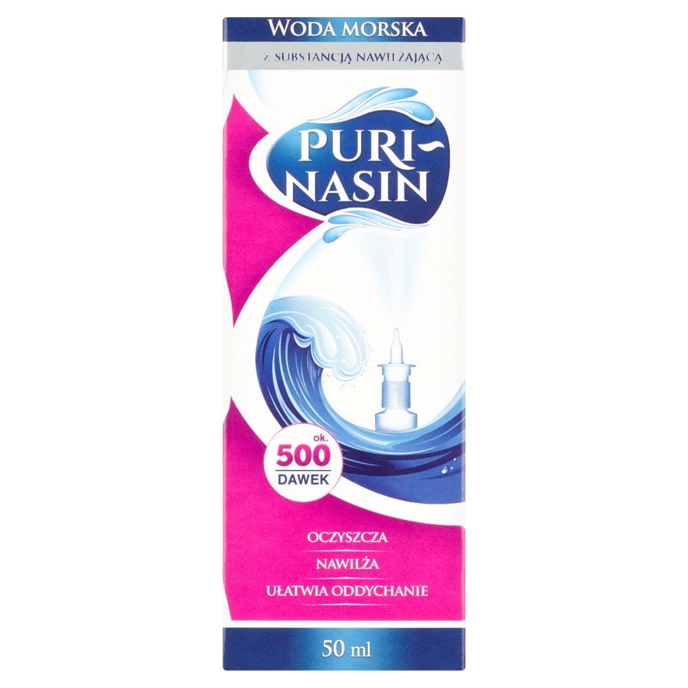 Puri-nasin, roztw&oacute;r izotoniczny wody morskiej, spray, 50 ml