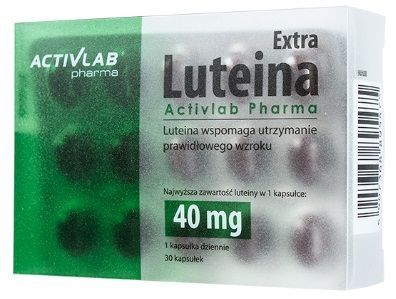 Luteina Extra, kapsulki, 30 szt. (ActivLab Pharma)