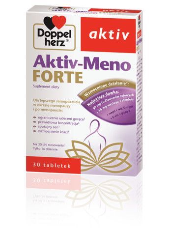 Doppelherz aktiv Aktiv-Meno Forte, tabletki, 30 szt.