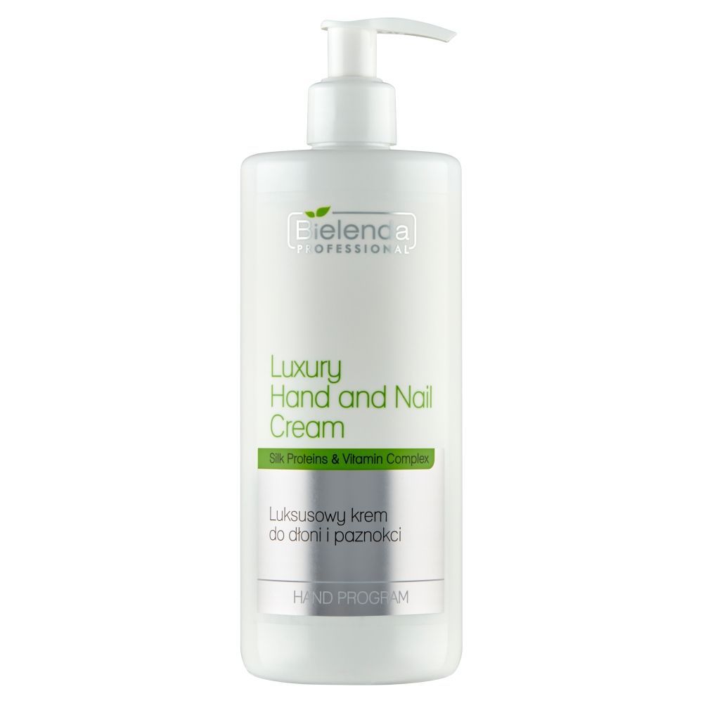 Bielenda Professional, luksusowy krem na dłonie i paznokcie, 500 ml