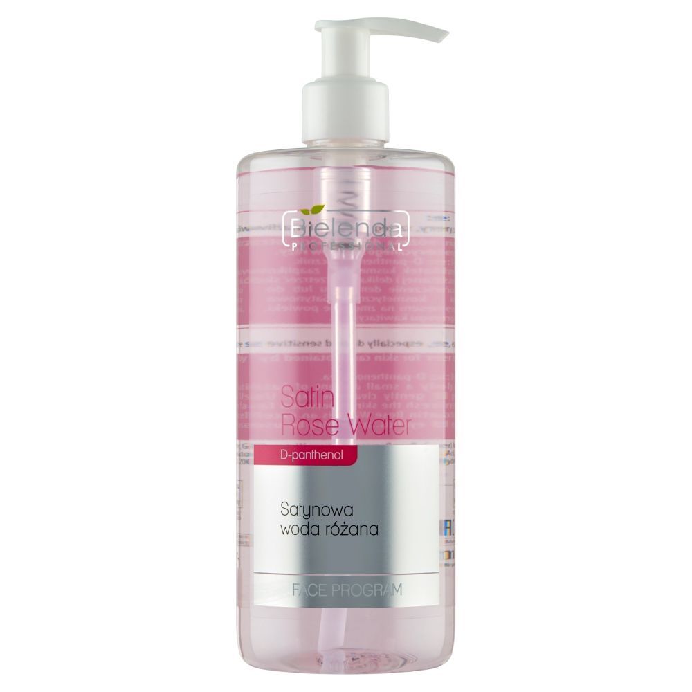 Bielenda Professional, Satynowa woda r&oacute;żana, 500 ml
