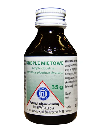 Krople mietowe, (Hasco), 35 g