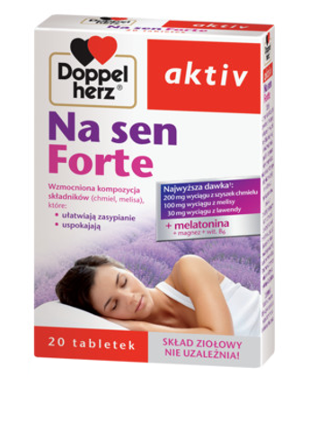 Doppelherz Aktiv Na sen Forte, tabletki, 20 szt.