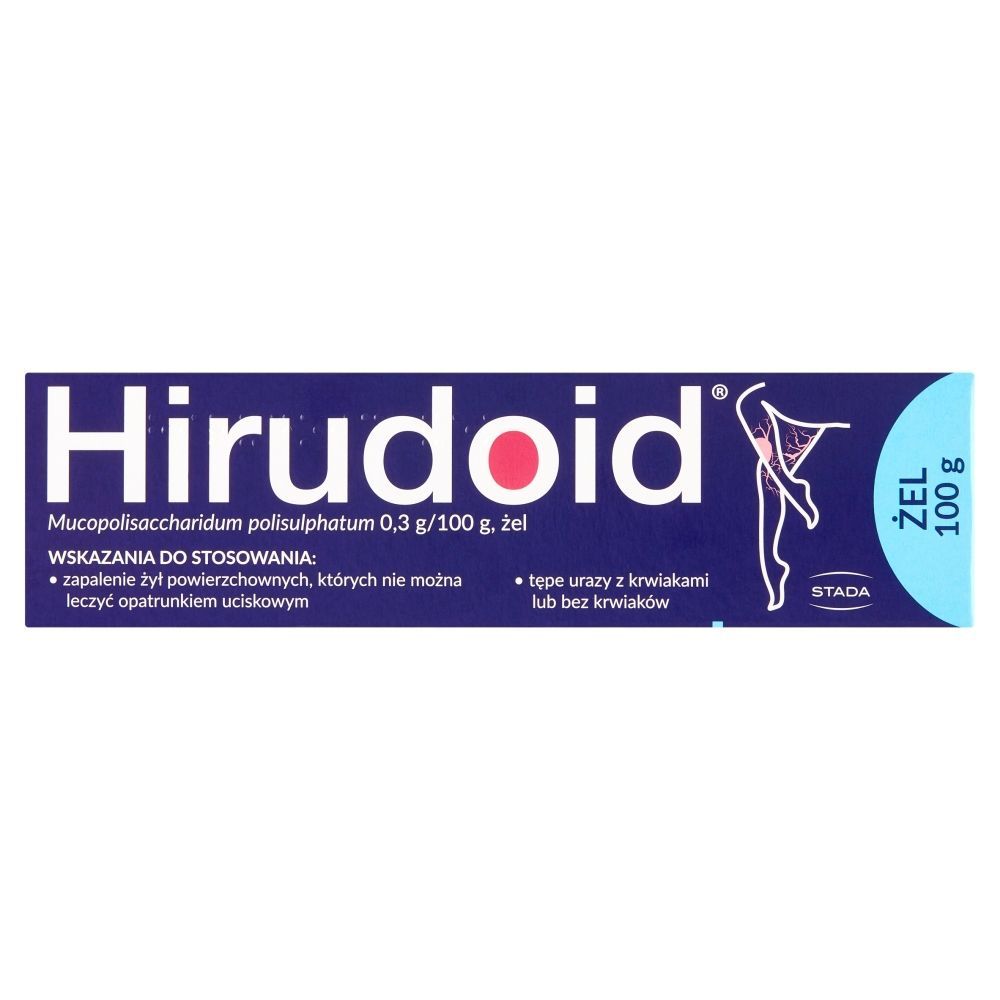 Hirudoid, 0,3 g/100 g, żel, 100 g