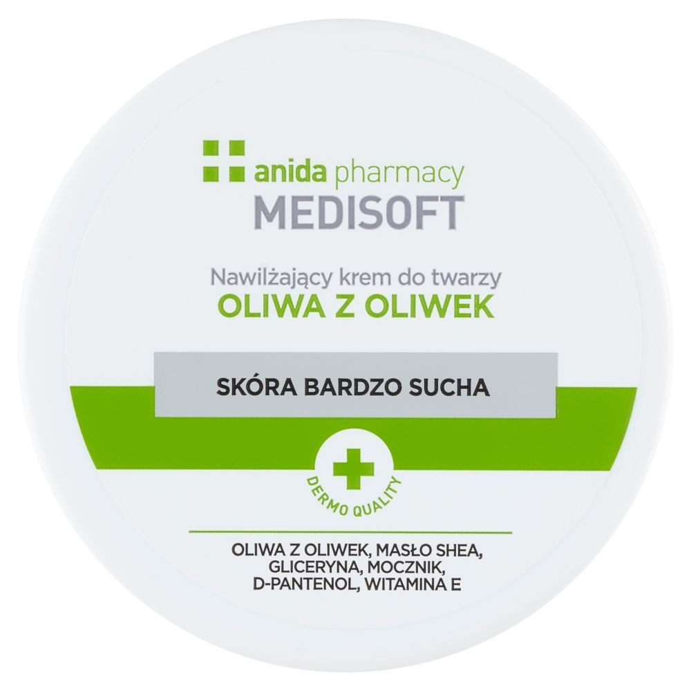 Anida Medi Soft, krem nawilżający oliwa z oliwek, 100 ml
