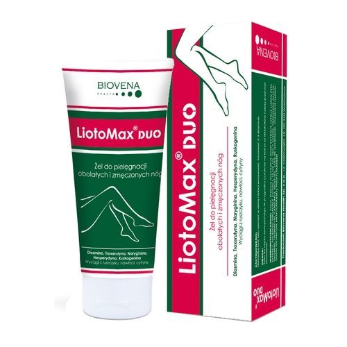 LiotoMax DUO, żel do pielęgnacji obolałych i zmęczonych n&oacute;g, 100 g