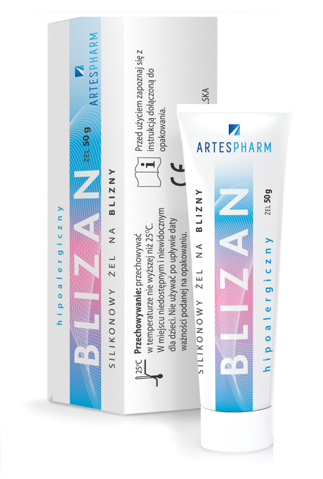 Blizan silikonowy żel na blizny, 50 g