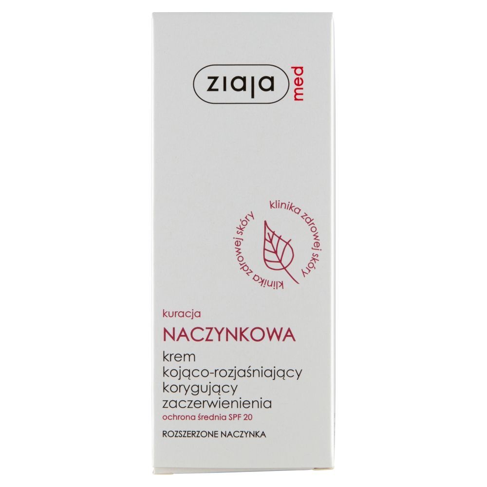Ziaja Med Naczynkowa, krem korygujący zaczerwienienia, SPF20, 50 ml