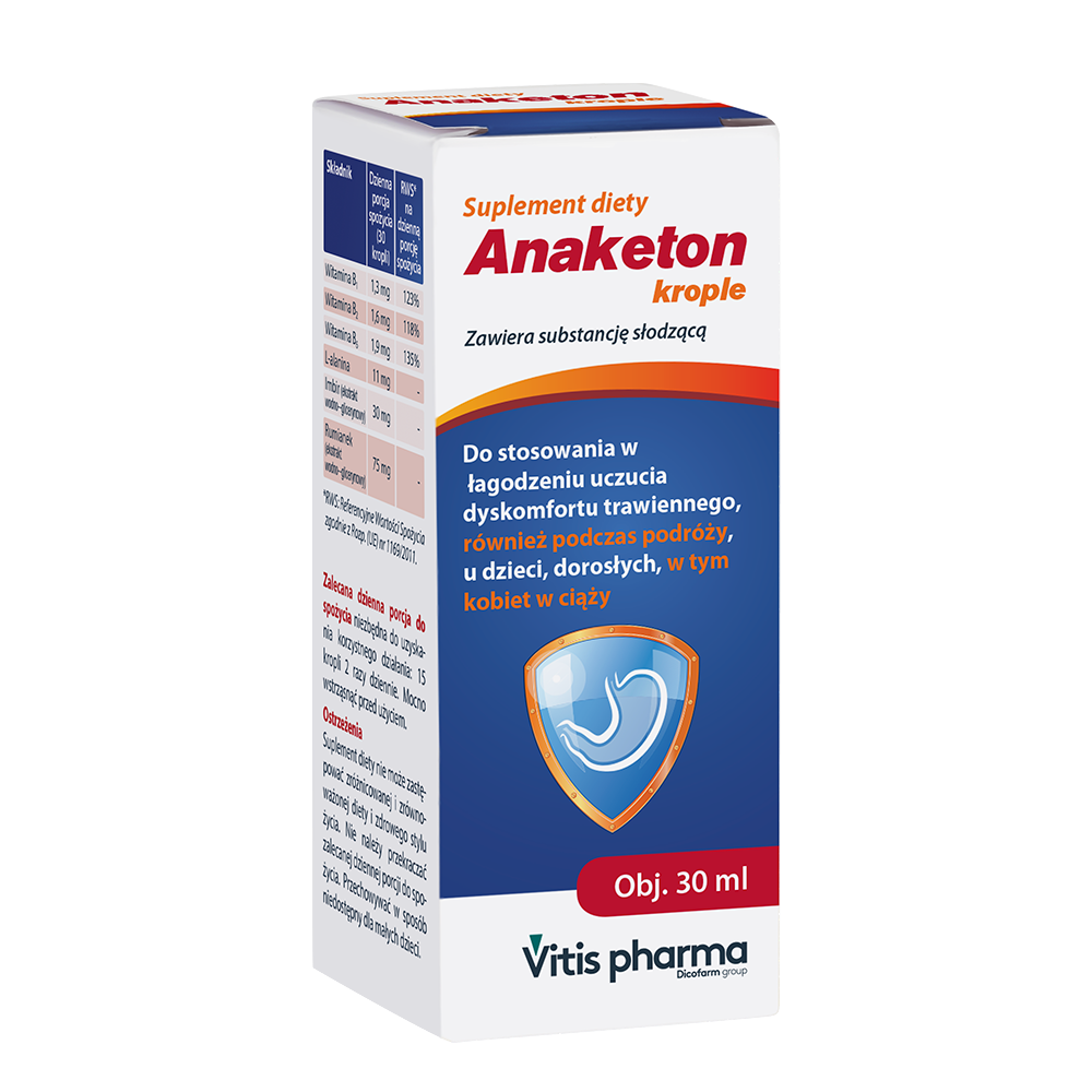 Anaketon, krople, 30 ml