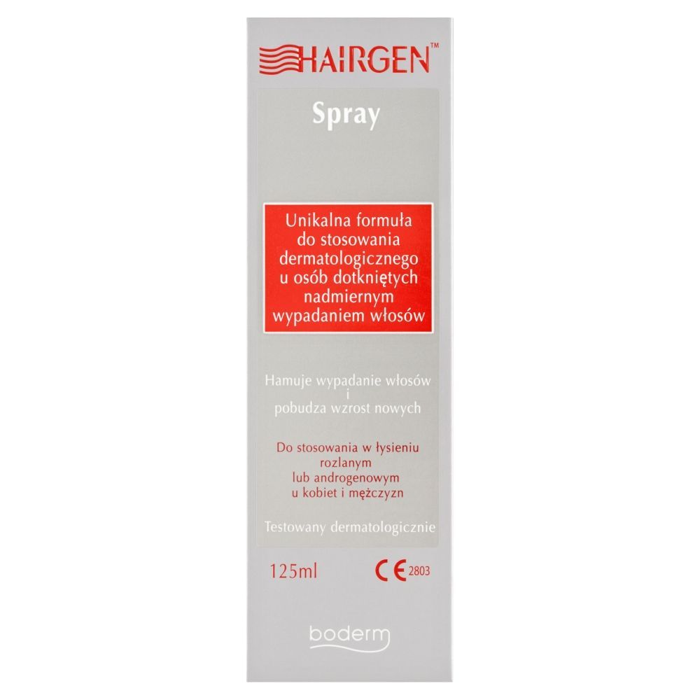 Hairgen Spray (łysienie androgenowe, wypadanie włos&oacute;w) 125 ml