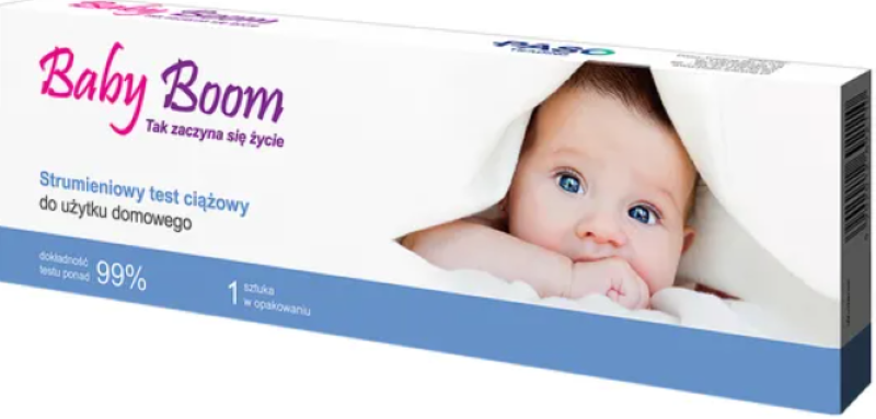 Baby Boom, test, ciazowy, strumieniowy, 1 szt