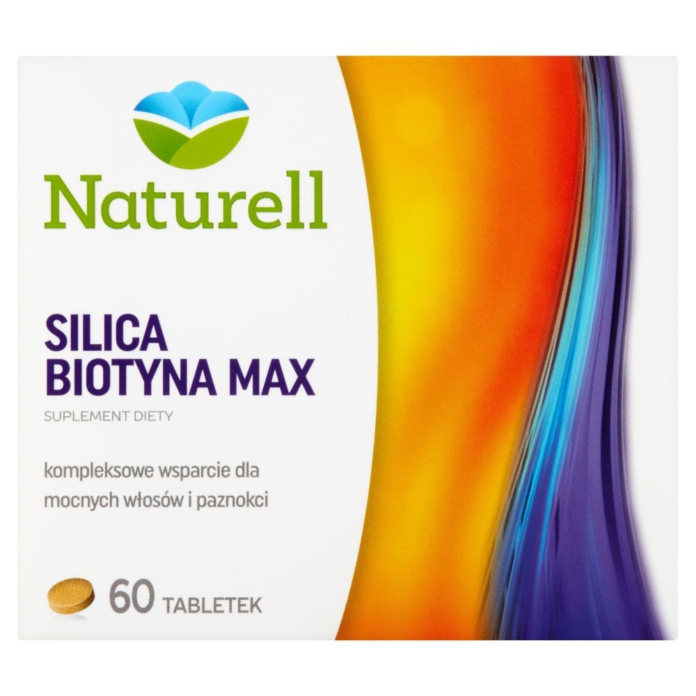 Naturell Silica Biotyna Max, tabletki, 60 szt.