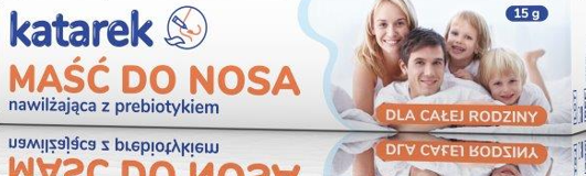 Katarek, nawilżająca maść do nosa z prebiotykiem, 15 g (tuba)