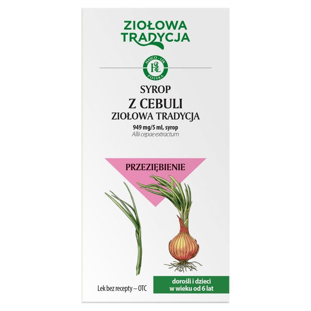 Ziołowa Tradycja Syrop z cebuli, 949 mg/5 ml, syrop, 125 g