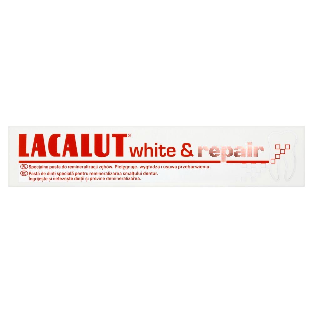 Lacalut white & repair, pasta do zęb&oacute;w, 75 ml