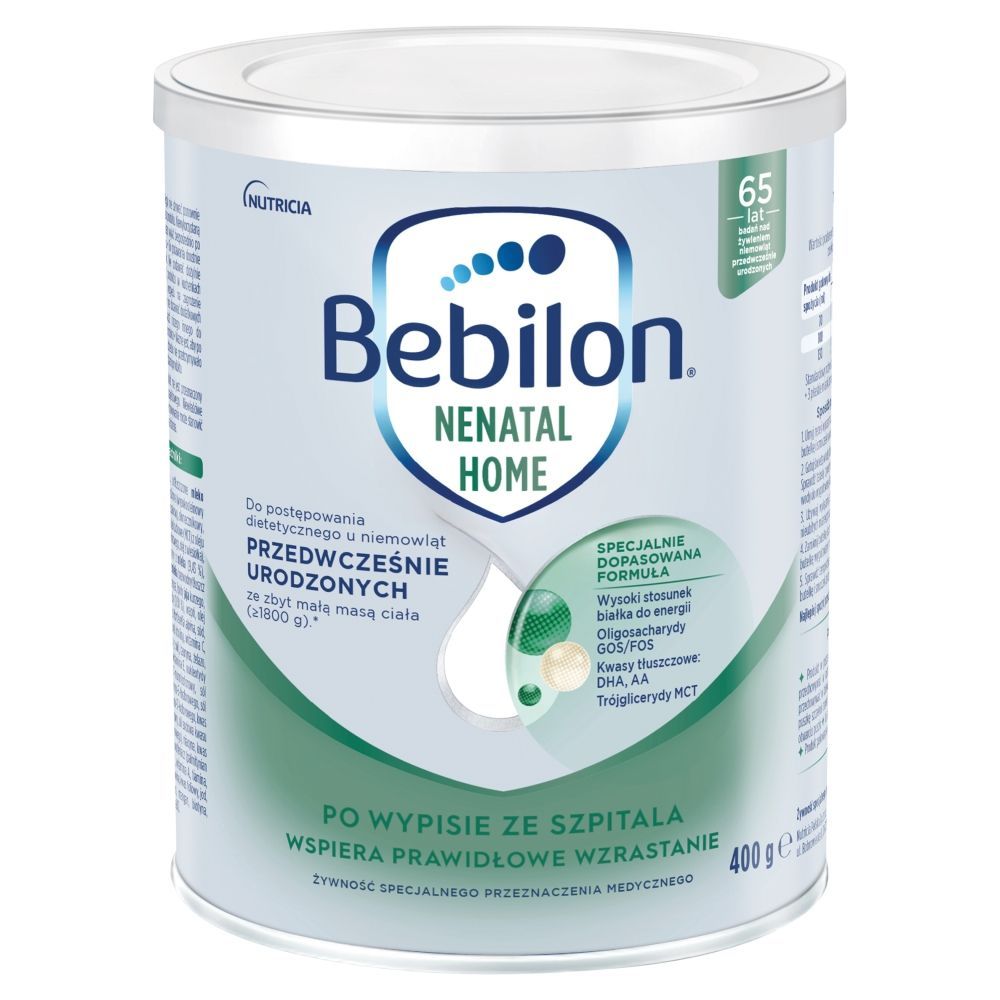Bebilon Nenatal Home, żywność specjalnego przeznaczenia medycznego, 400 g