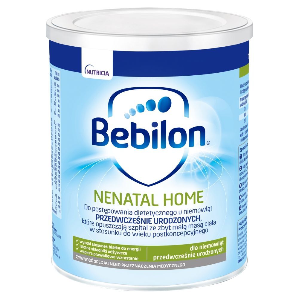 Bebilon Nenatal Home, żywność specjalnego przeznaczenia medycznego, 400 g