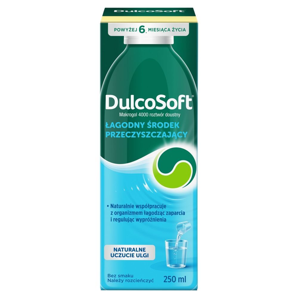DulcoSoft w płynie, roztw&oacute;r doustny na zaparcia, 250 ml