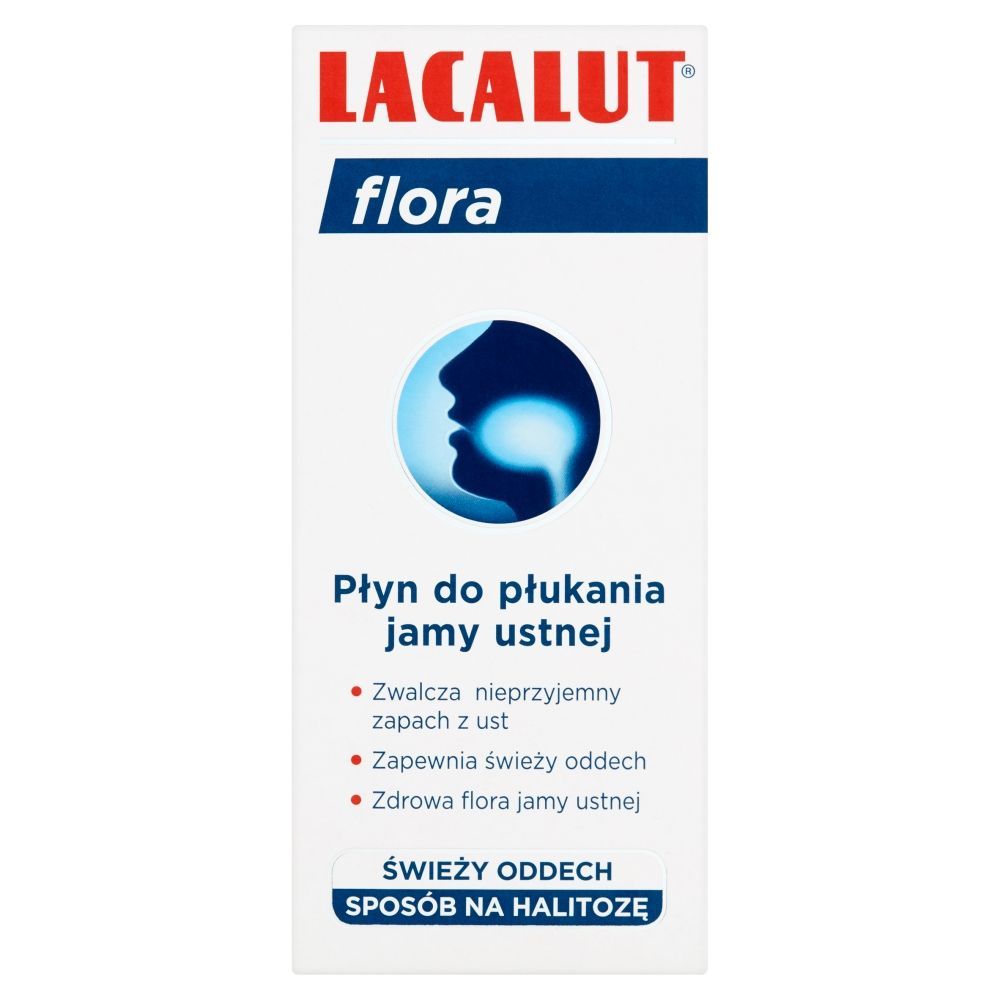 Lacalut flora, płyn do higieny jamy ustnej, 300 ml