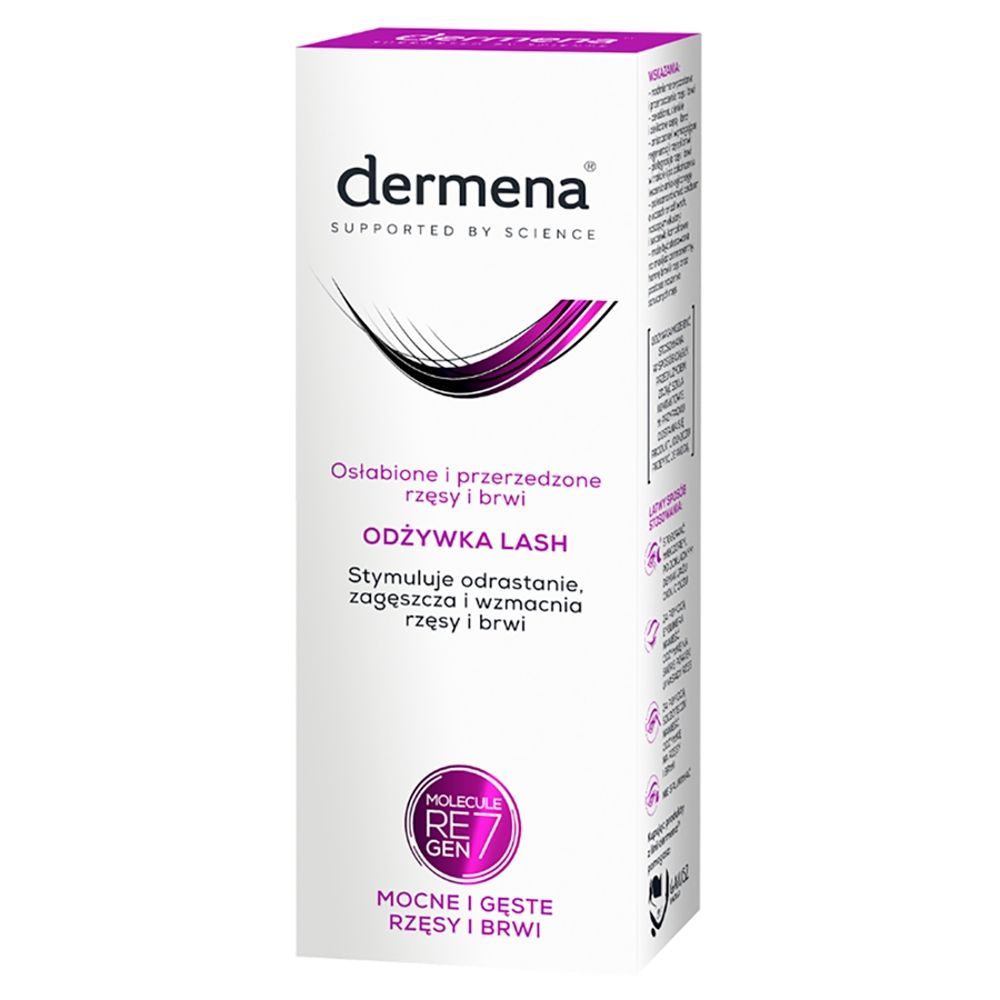 Dermena Lash, odżywka do rzęs i brwi, 11 ml