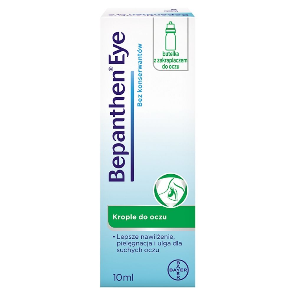 Bepanthen Eye, krople do oczu, 10 ml