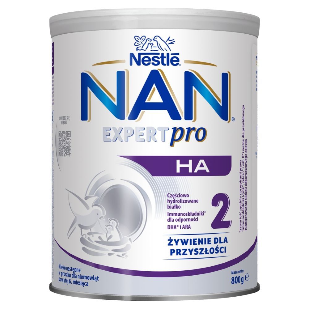 Nestle Nan Expertpro HA 2, mleko następne, po 6 miesiącu, 800 g