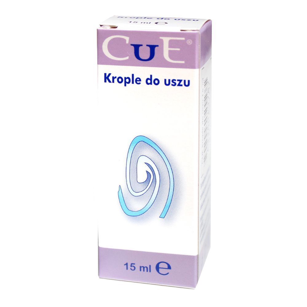Cue, krople do uszu, 15ml