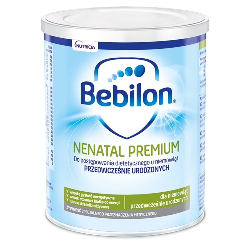 Bebilon Nenatal Premium, żywność specjalnego przeznaczenia medycznego dla wcześniak&oacute;w, 400 g
