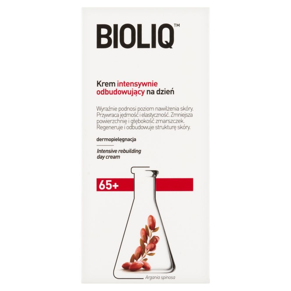 Bioliq 65+, krem intensywnie odbudowujący na dzień, 50 ml