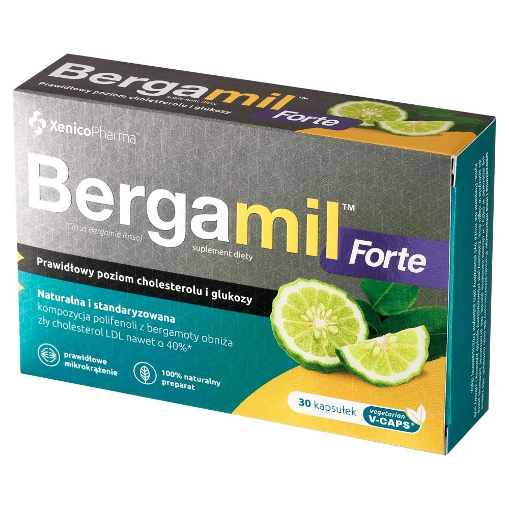 XenicoPharma Bergamil Forte, kapsułki, 90 szt.