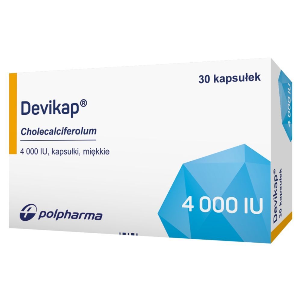 Devikap, 4000 IU, kapsułki miękkie, 30 szt.
