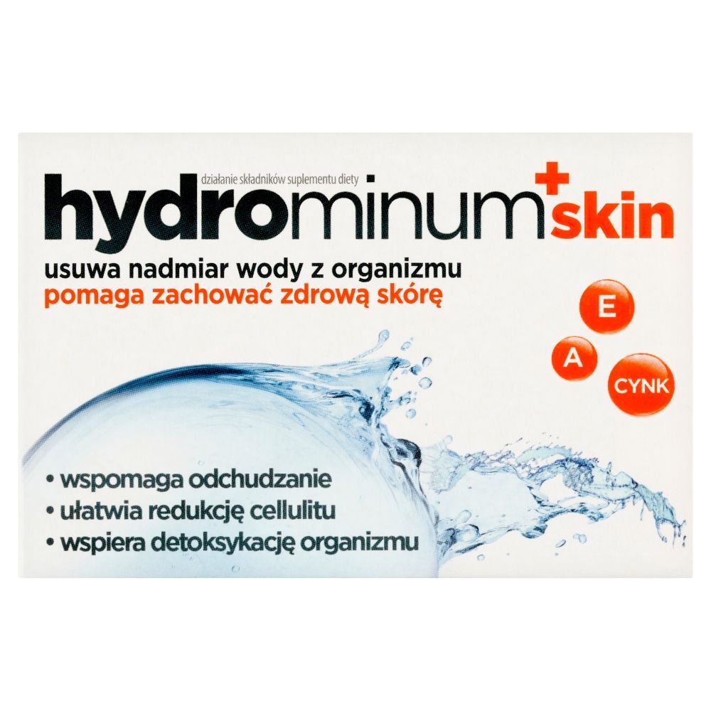 Hydrominum + skin, tabletki, 30 szt.