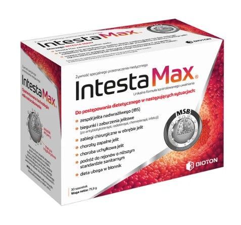 Intesta Max, saszetki, 30 szt.