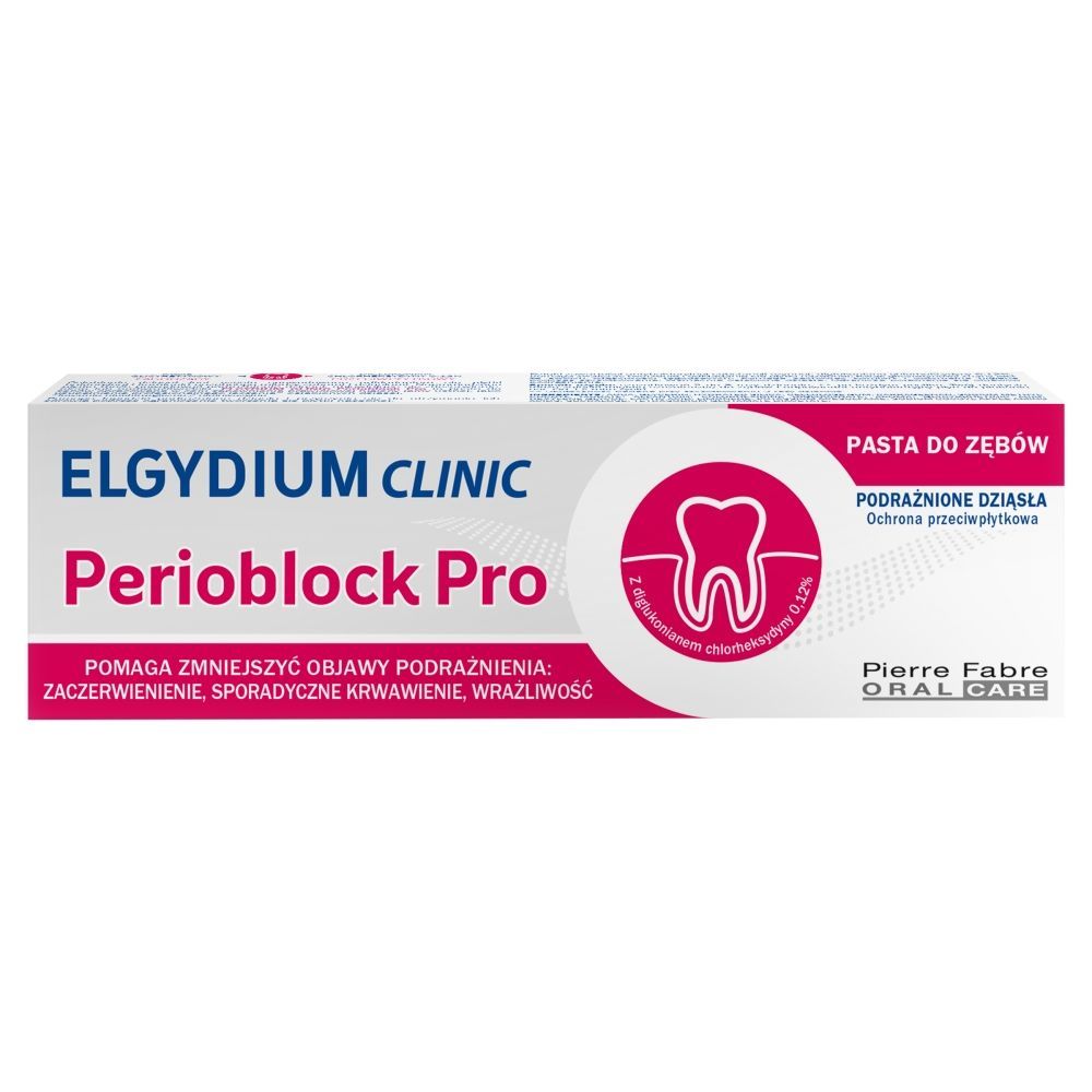 Elgydium Clinic Perioblock Pro, pasta do zęb&oacute;w, 50 ml