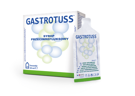 Gastrotuss, syrop, przeciwrefluksowy, 20 ml, 20 sasz.