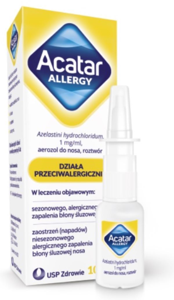 Acatar Allergy, 1 mg/ml, aerozol do nosa, 10 ml