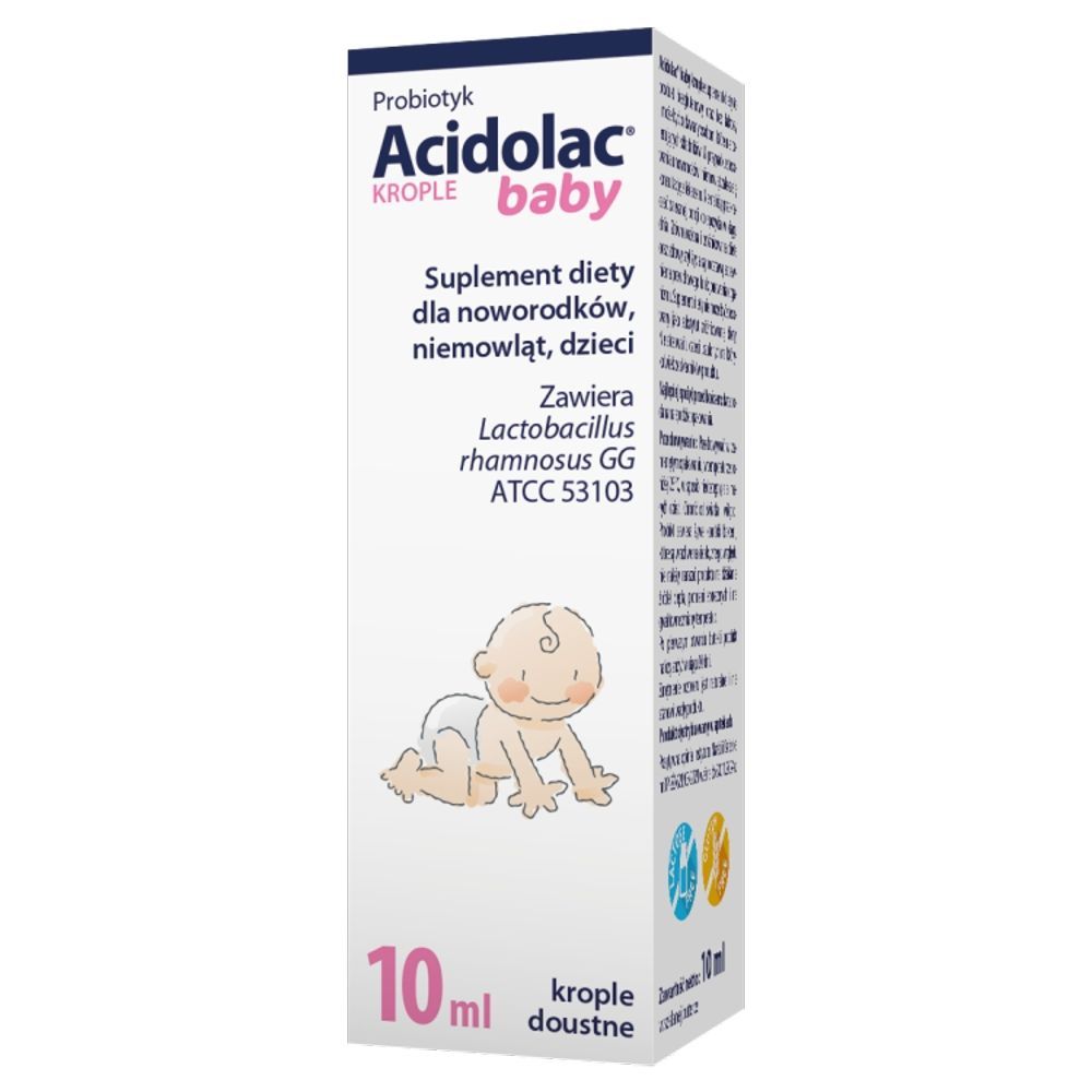 Acidolac Baby, krople doustne, 10ml