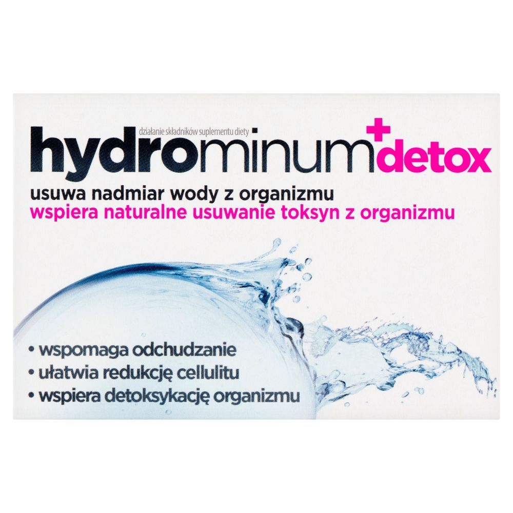 Hydrominum + detox, tabl., 30 szt