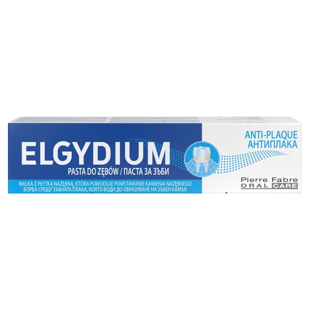 Elgydium Anti Plaque, pasta do zęb&oacute;w, 75 ml