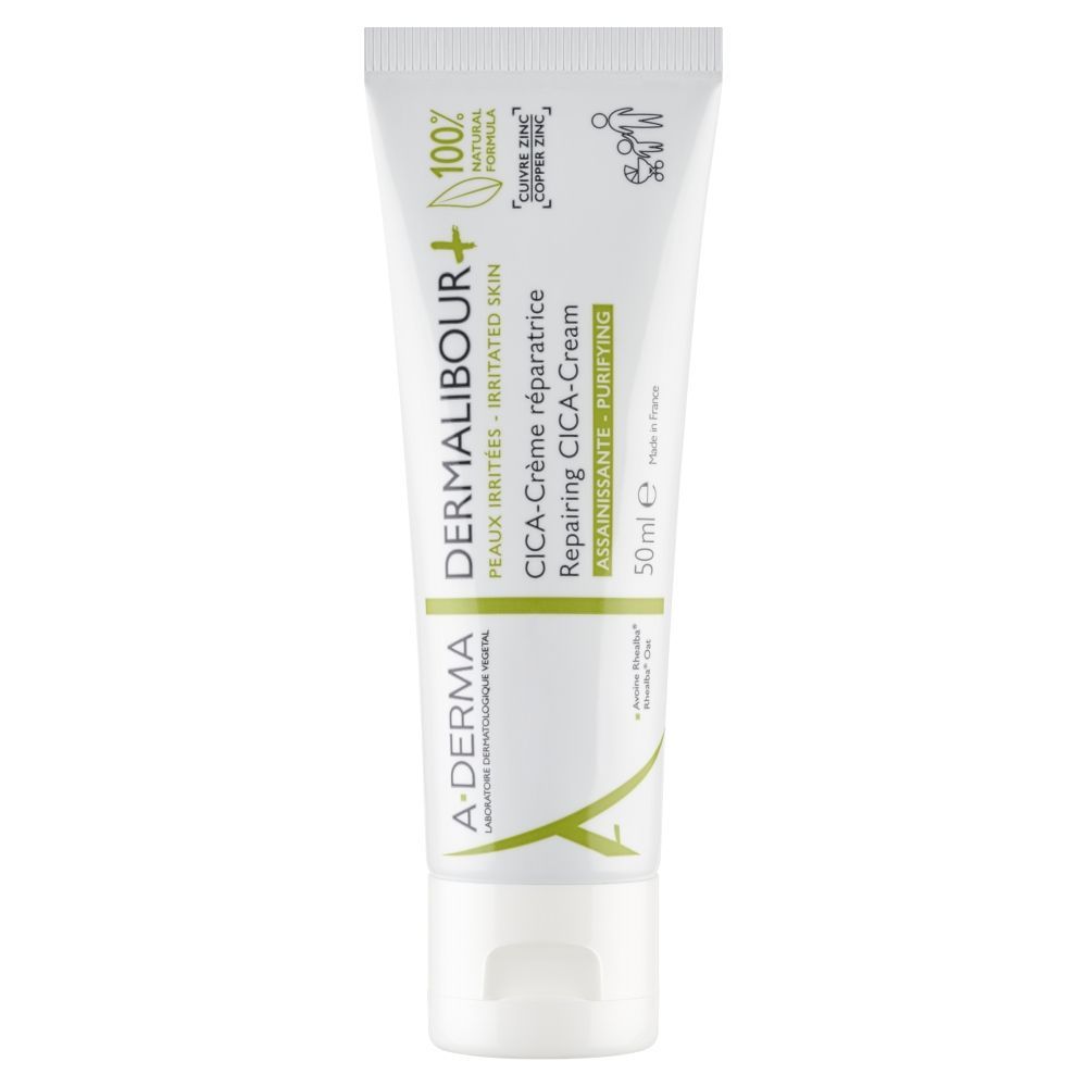 Aderma Dermalibour+ CICA, krem regenerujący do sk&oacute;ry podrażnionej od 1. dnia życia, 50 ml