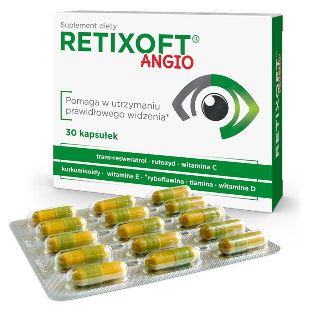 Retixoft Angio, kapsułki, 30 szt.