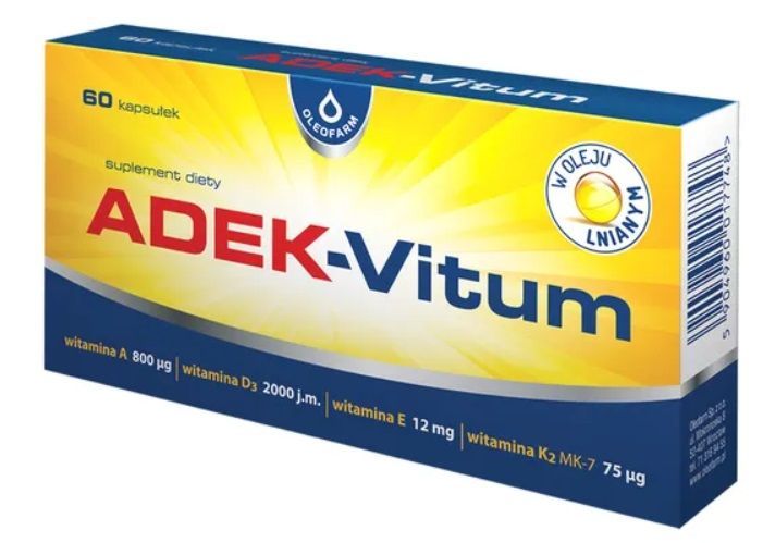 ADEK-Vitum, kapsułki, 60 szt.