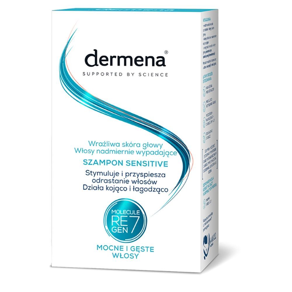 Dermena, szamp.,Sensitive,wraz.sk.glowy,wl.nadm.wypad,200ml
