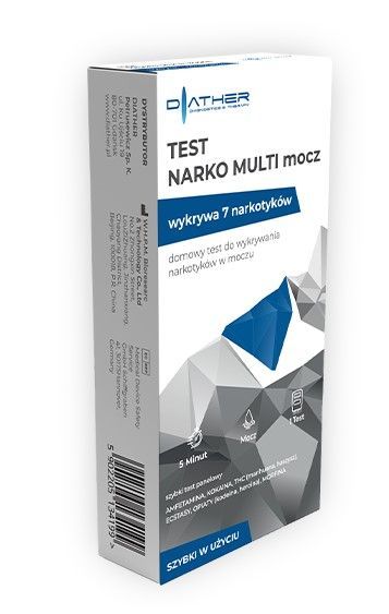 Narko Narko Multi, test do wykrywania narkotyk&oacute;w w moczu, 1 szt.