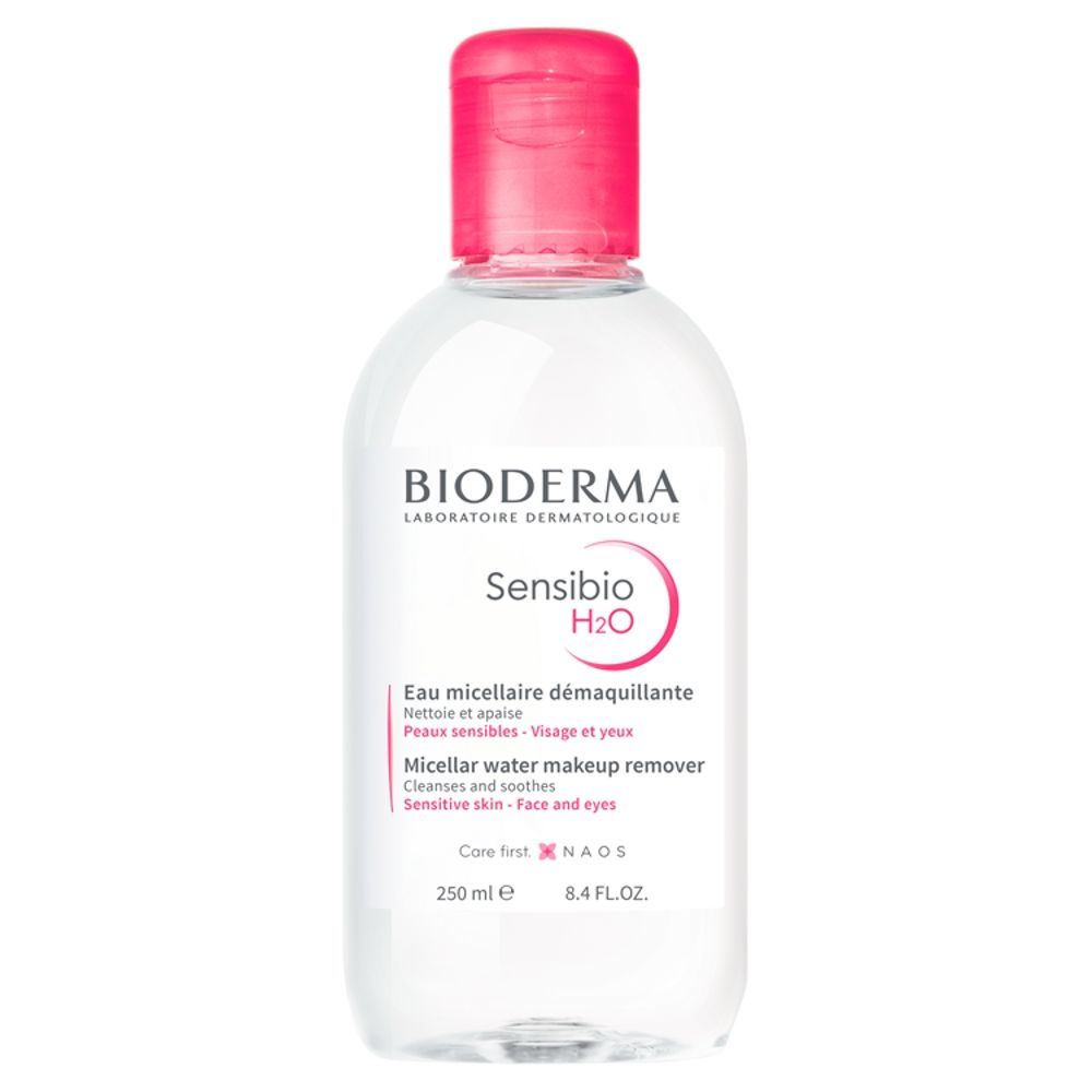 Bioderma Sensibio H2O, oczyszczająca woda micelarna do demakijażu, 250 ml