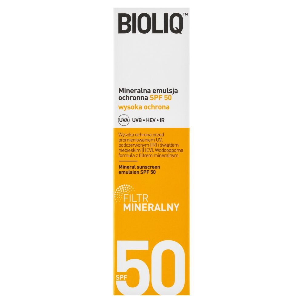 Bioliq SPF, mineralna emulsja ochronna SPF 50, 30 ml