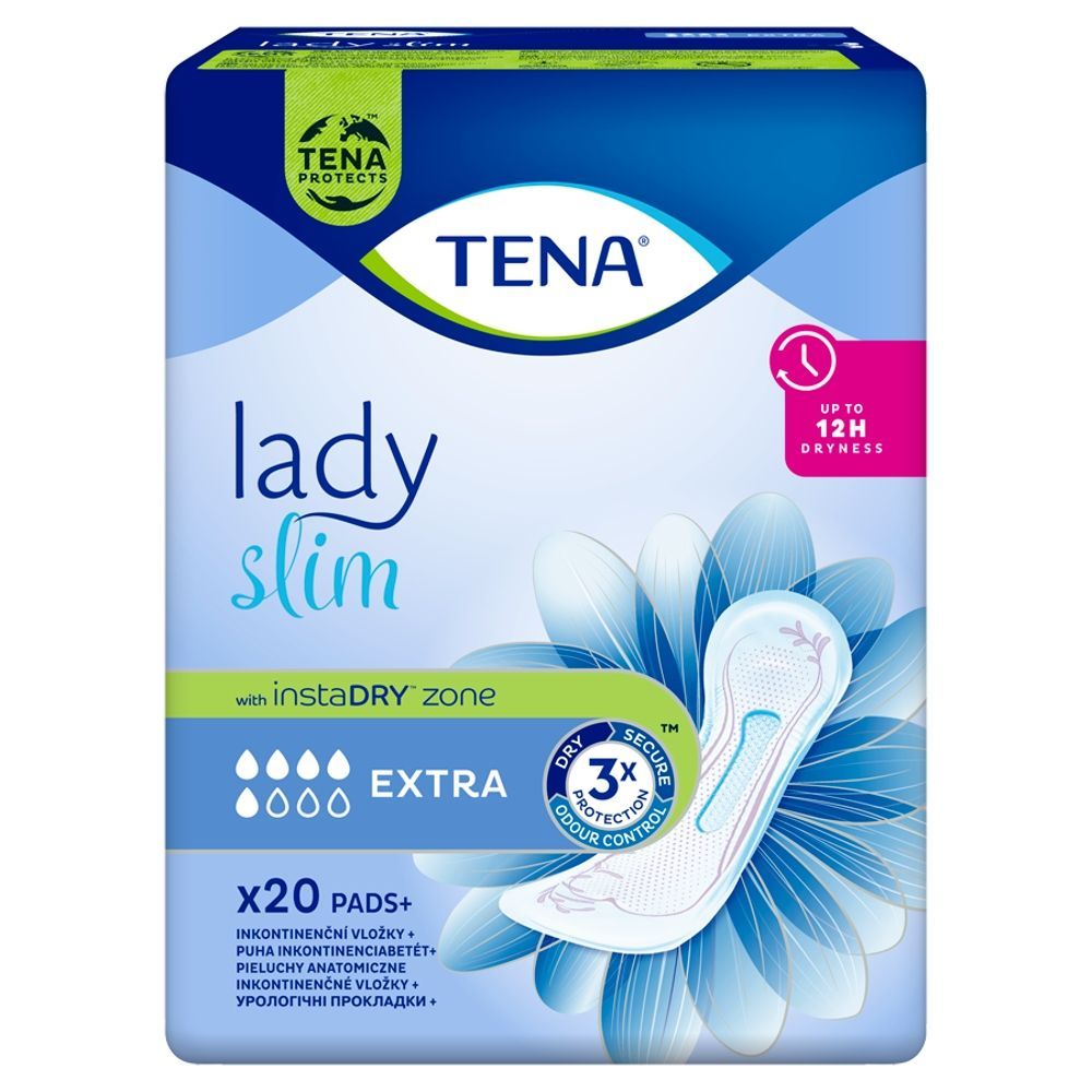 Tena Lady Slim, podpaski na nietrzymanie moczu, Extra, 20 szt.