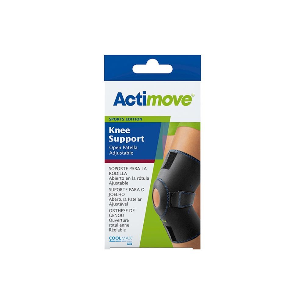 Actimove SE Knee Support, regulowana orteza stawu kolanowego z odsłoniętą rzepką, 1 szt.