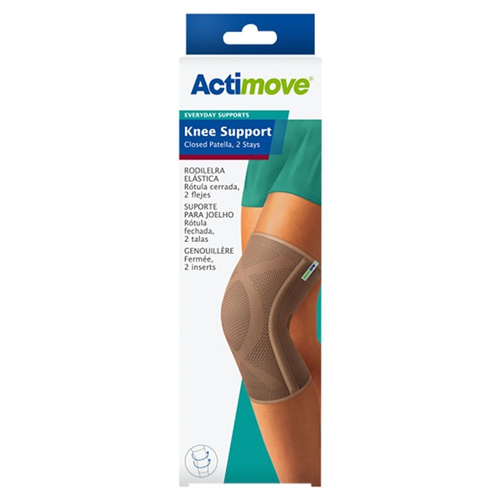 Actimove ES Knee Support, opaska stawu kolanowego z fiszbinami, rozmiar M, 1 szt.
