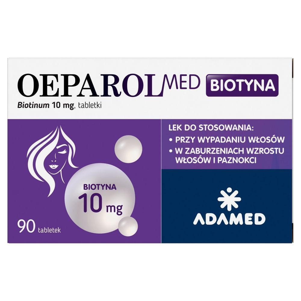 OeparolMed Biotyna, 10 mg, tabletki, 90 szt